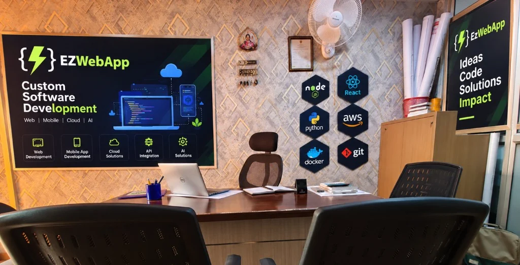 EzWebApp development office and technology stack